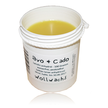 Avo & Cado Wollwachs 100g