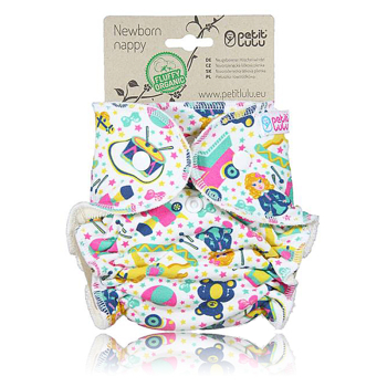 Petit Lulu Höschenwindel Newborn - Fluffy Organic