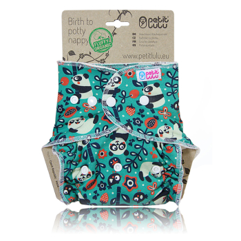 Petit Lulu Höschenwindel Onesize - Fluffy Organic