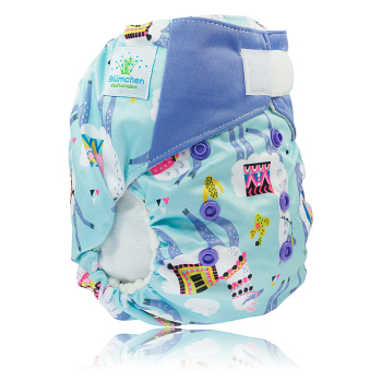 Blümchen All in One Bambus - Onesize