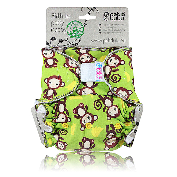 Petit Lulu Höschenwindel Onesize - Fluffy Organic