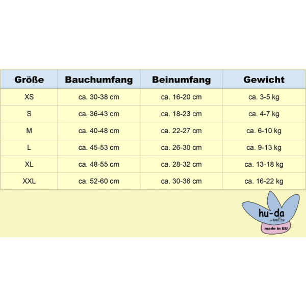 hu-da Schlupfüberhose